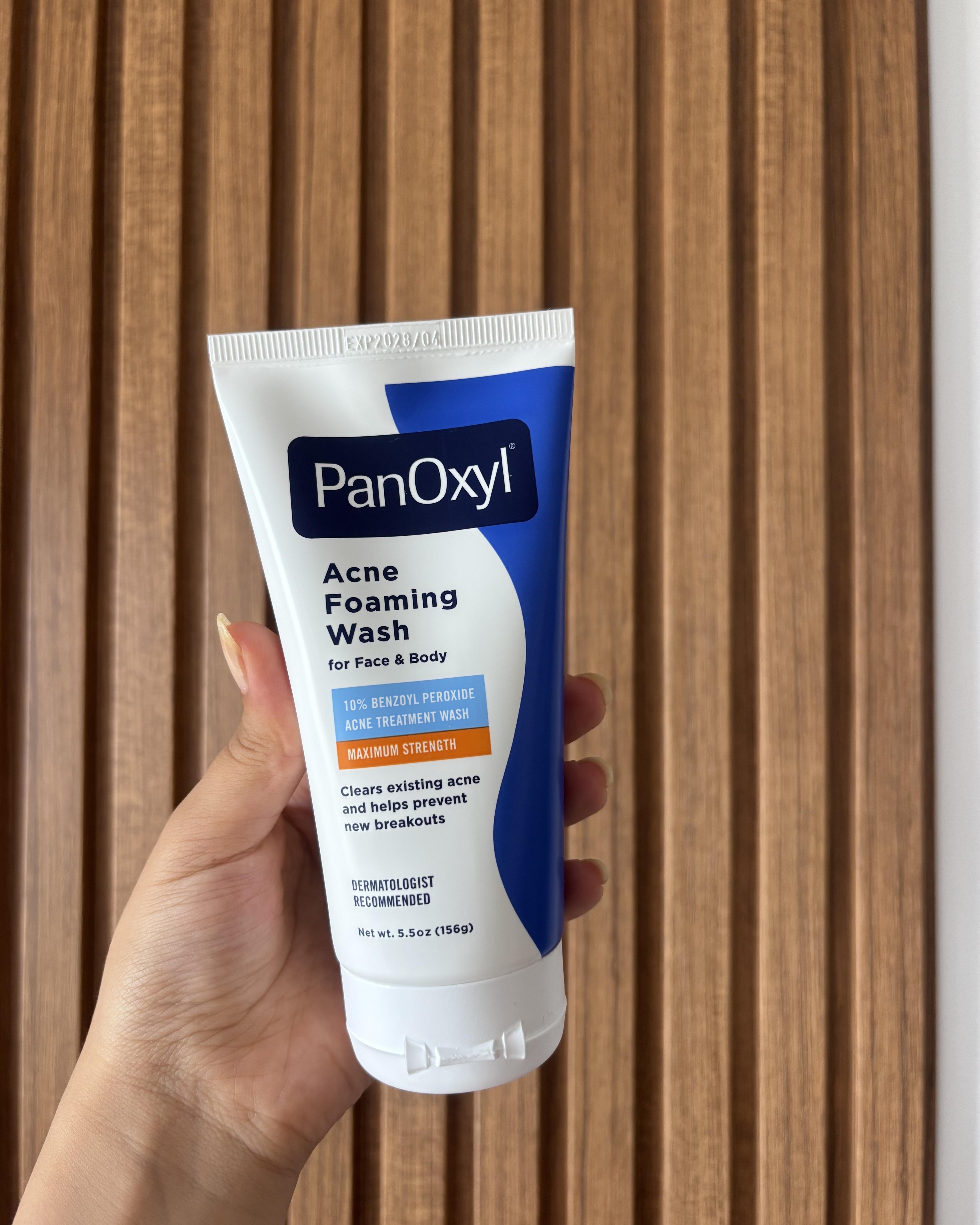 PanOxyl 10% Benzoyl Peroxide Acne Foaming Wash