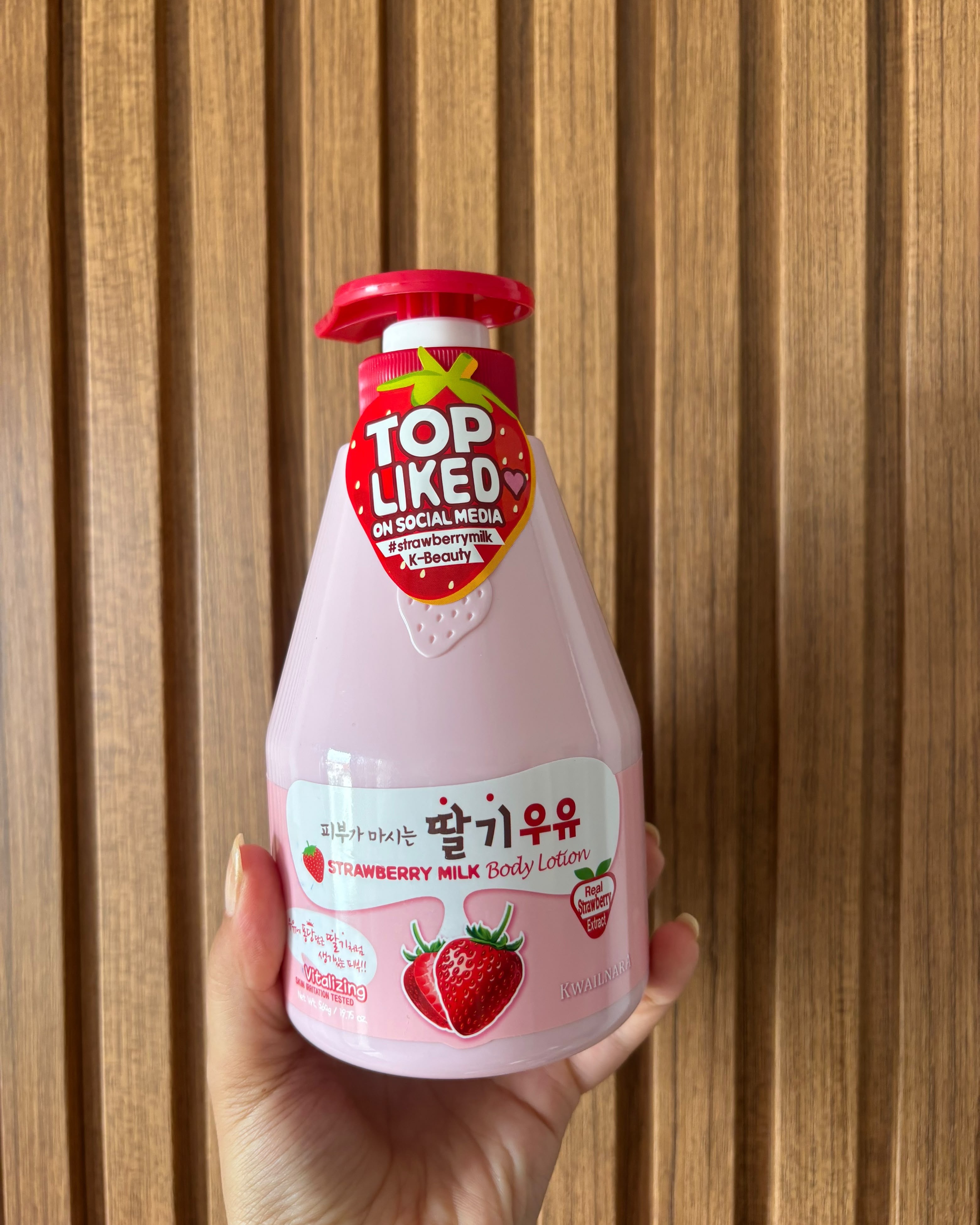 Kwailnara Strawberry Milk Body Lotion