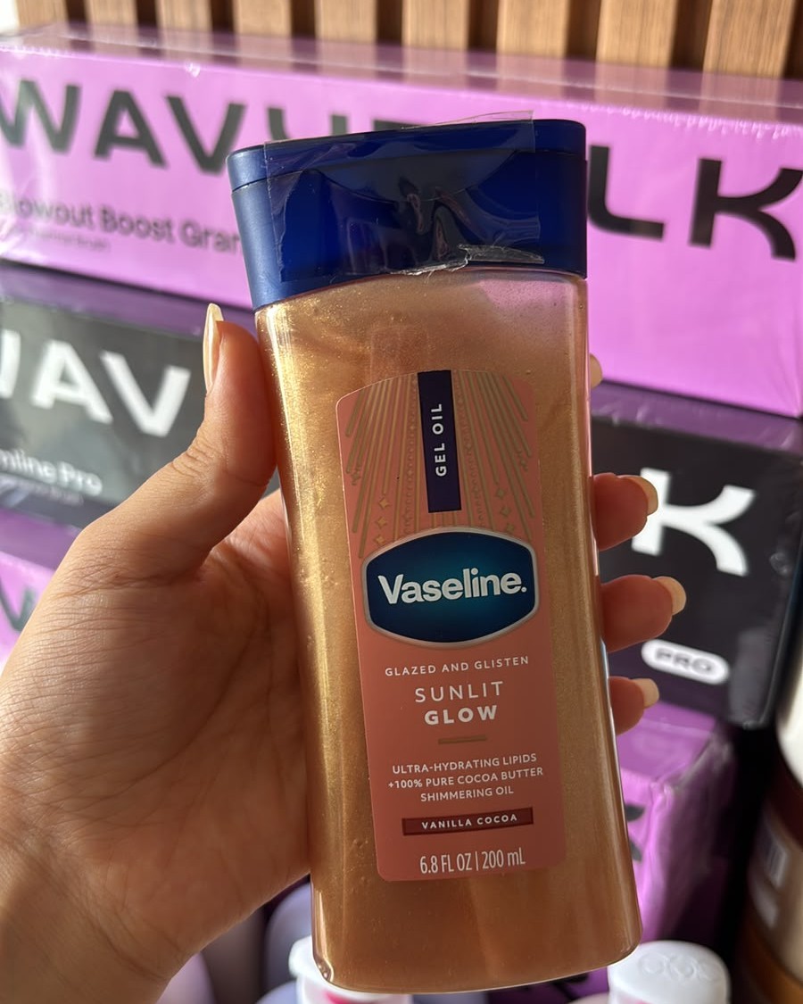Vaseline Glazed and Glisten Sunlit Glow Body Gel