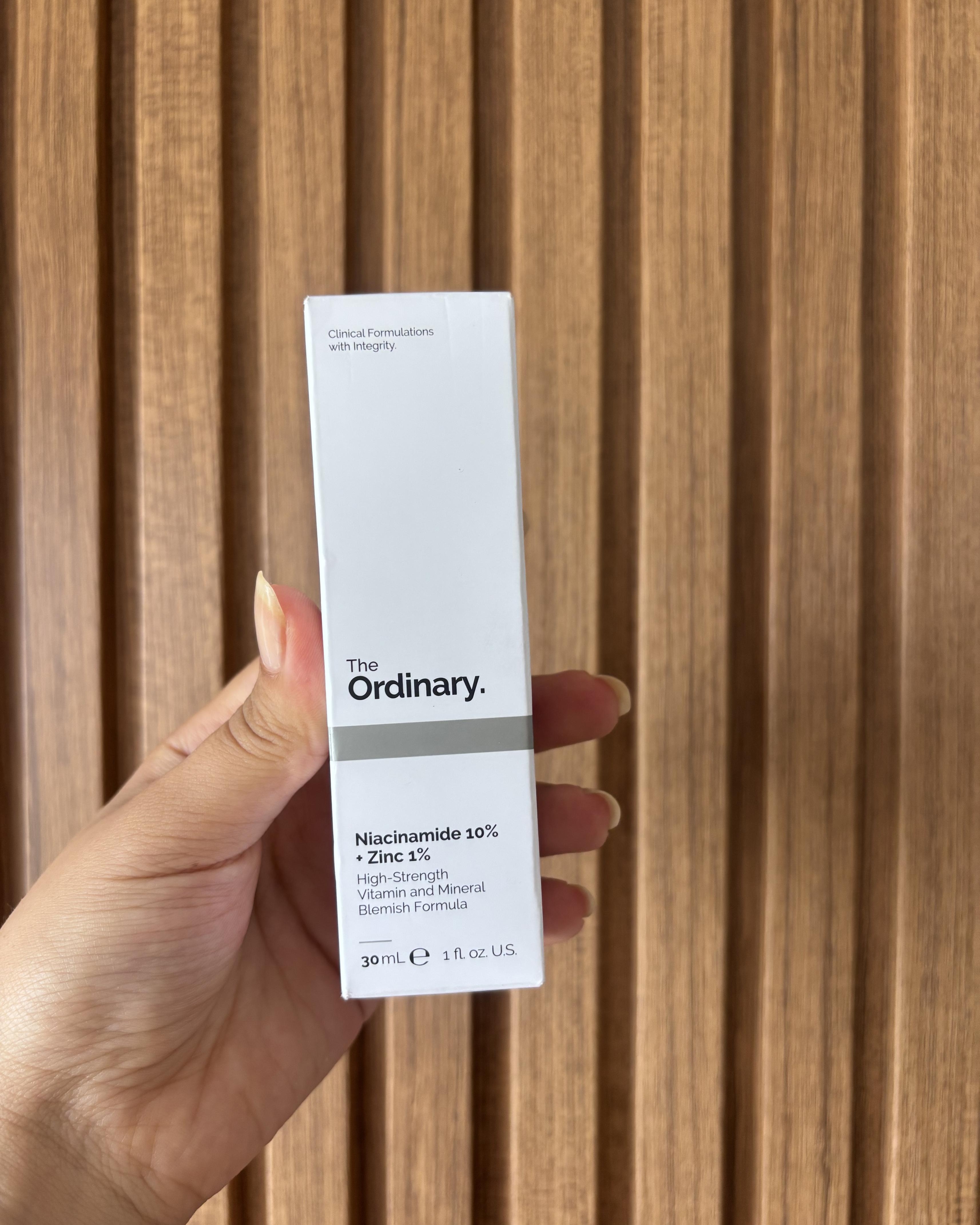 The Ordinary Niacinamide 10% + Zinc 1% Smoothing Serum